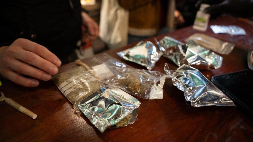 Sustancias requisadas en el bar A8 de Badalona