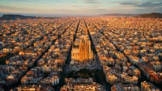 Imagen aérea de Barcelona