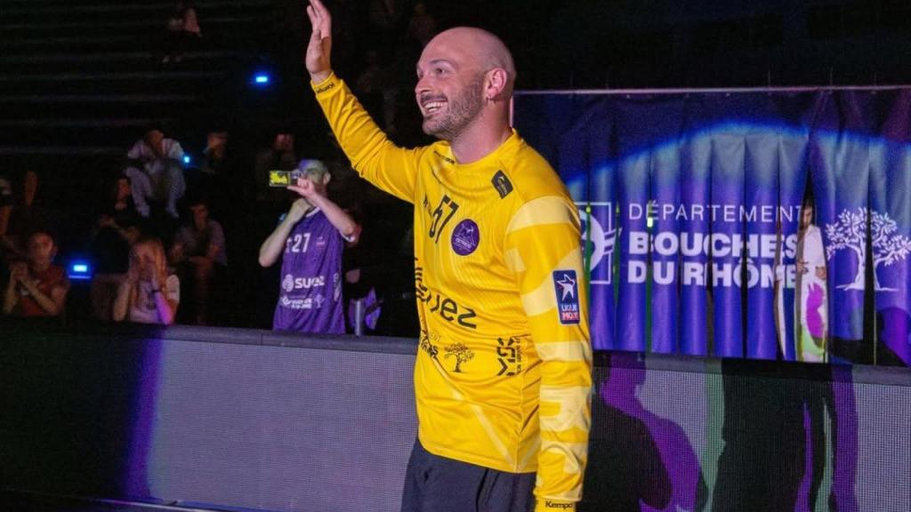 Vincent Gérard, en su último partido a nivel de clubes