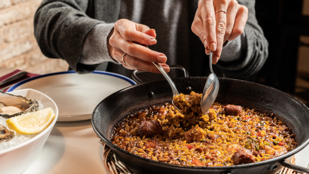 L'arròs Parellada de La Barra del 7 Portes