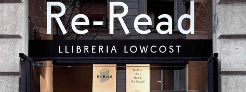 Fachada actual de la librería de Re-read de Rosselló