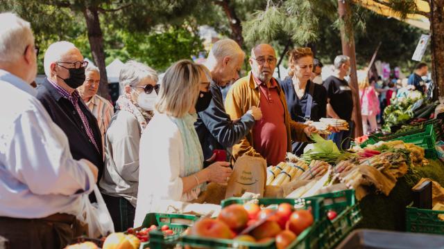 Visitantes de la ‘Fira d’Espàrrecs’ de Gavà en ediciones anteriores