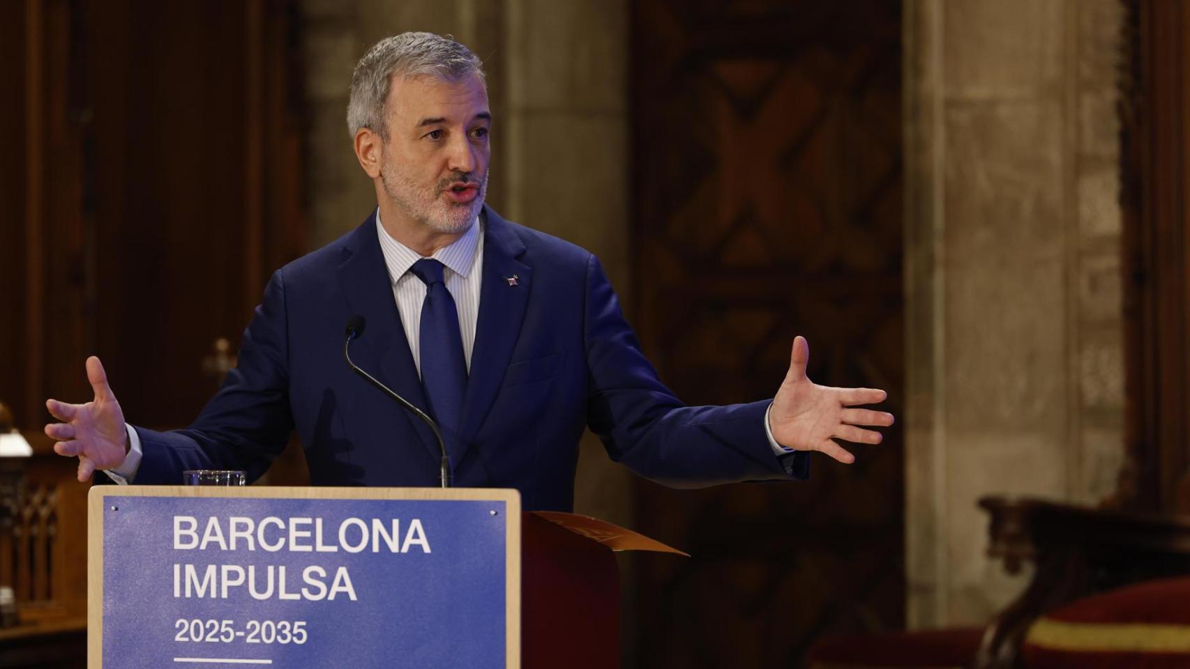 El alcalde de Barcelona, Jaume Collboni