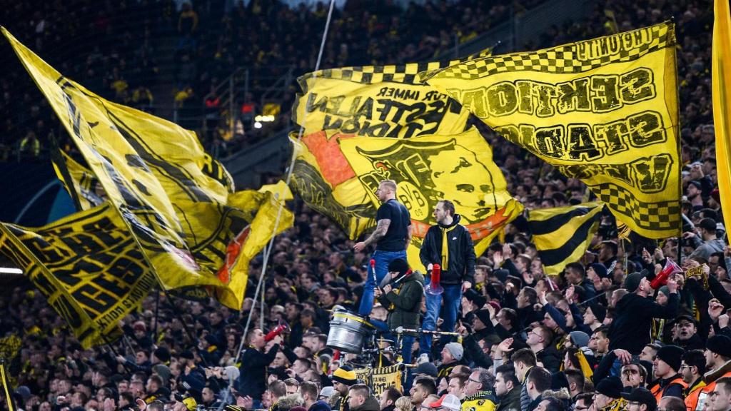 Aficionados del Borussia Dortmund