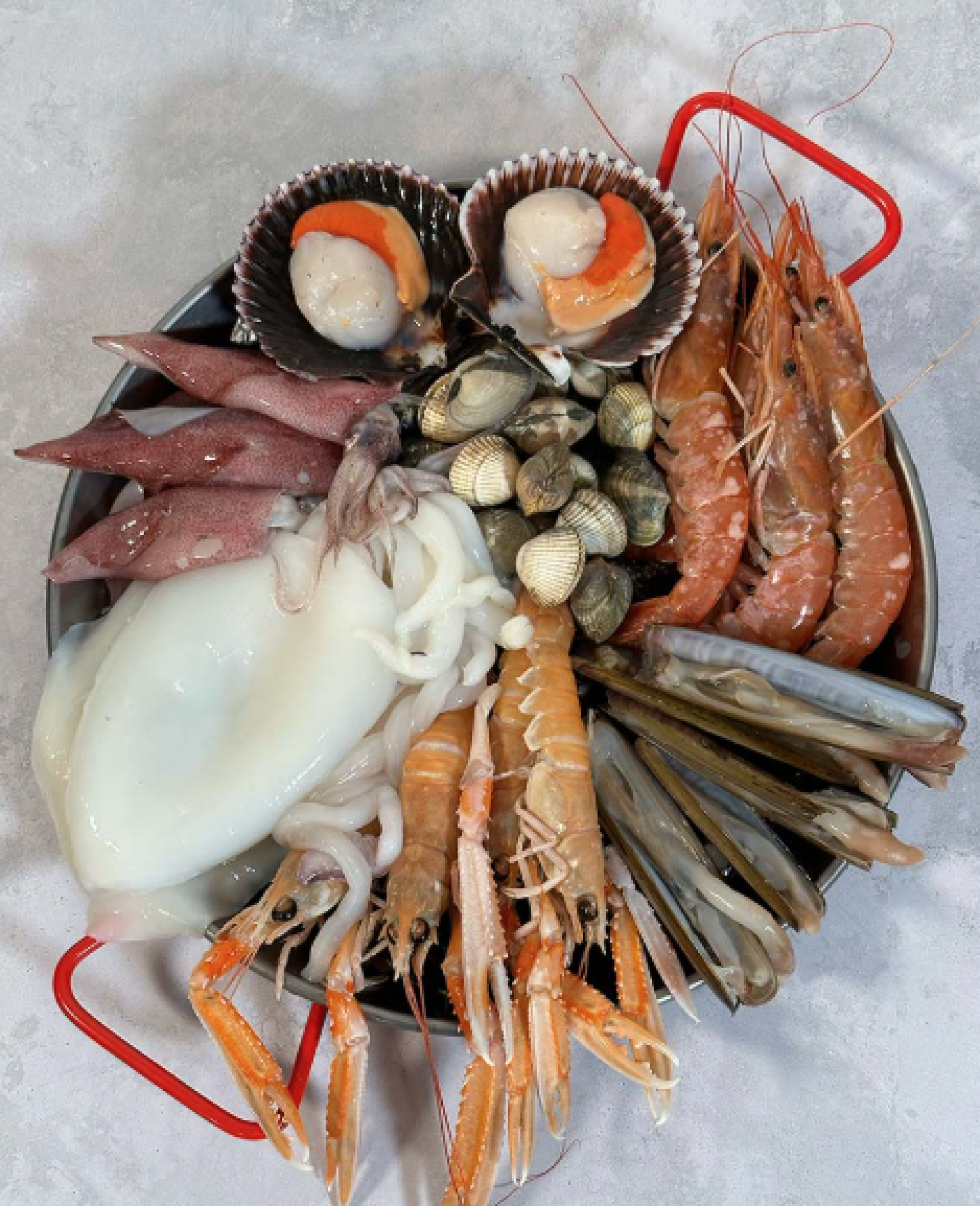 Marisc fresc a Chao Pescao