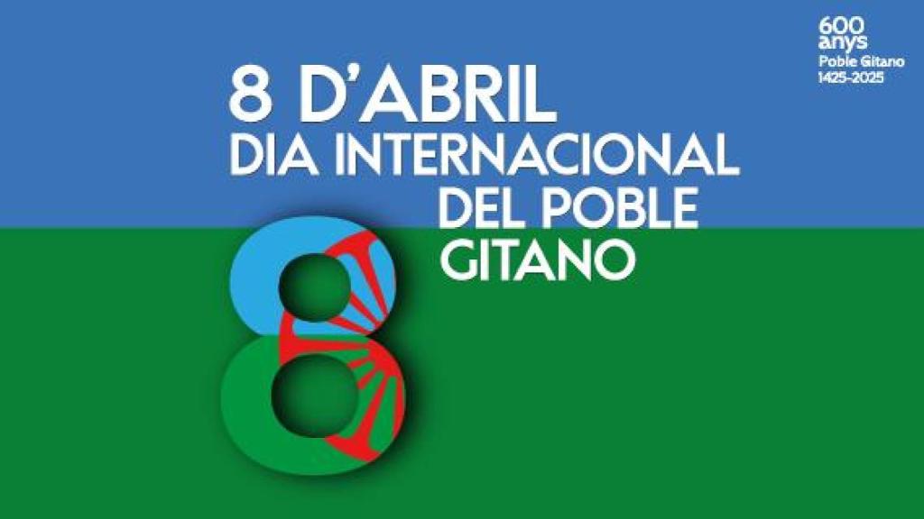 Cartel oficial del Día del Pueblo Gitano 2025