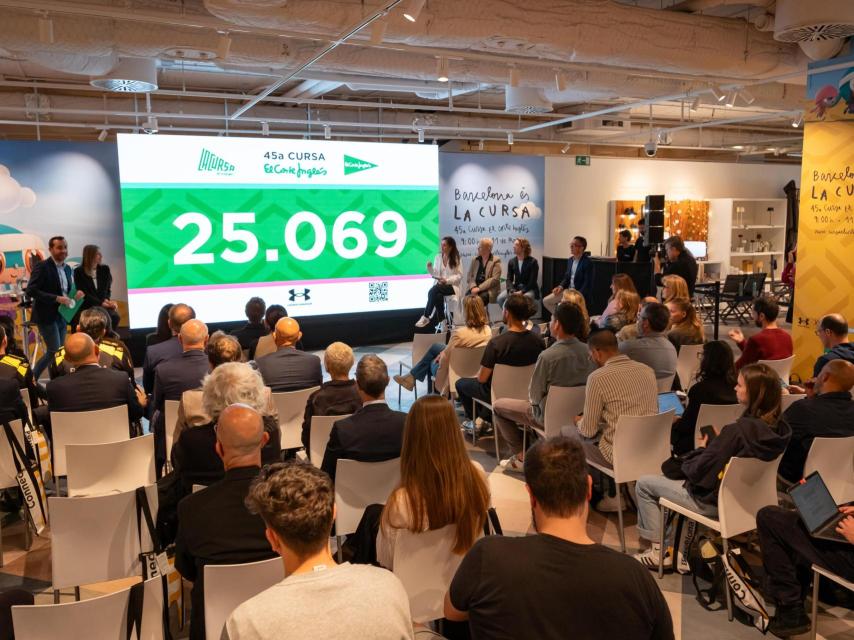 Cifra de inscrits anunciada durant la presentació de La Cursa 2025