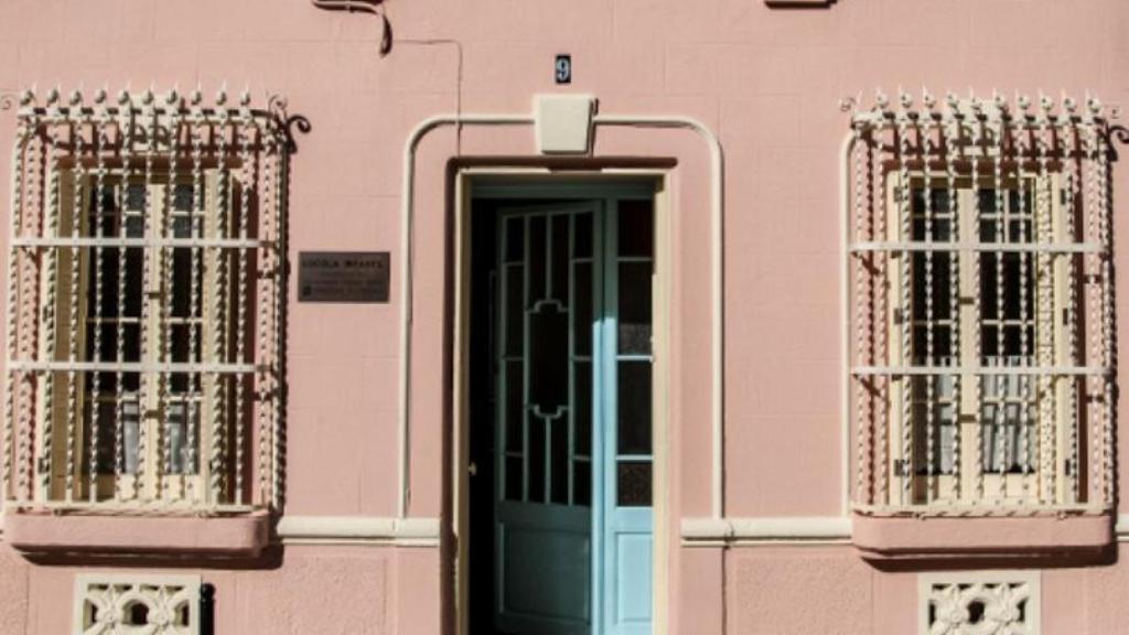 Una de las casas del passatge d'Antoni Gassol