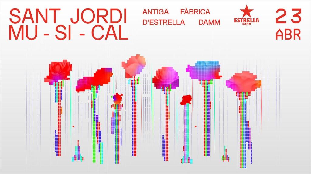 Llega el Sant Jordi Musical 2025 en la Antigua Fábrica Estrella Damm de Barcelona: música en directo, cultura y solidaridad