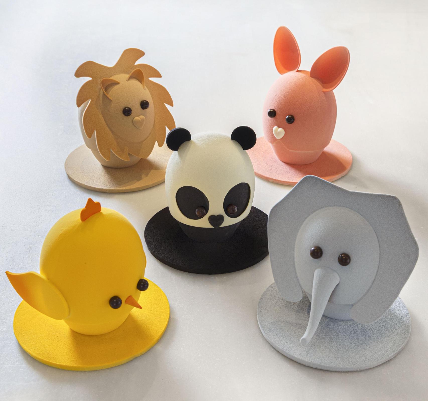 Colección de monas de Pascua de la pastelería Hofmann 2025 en Barcelona