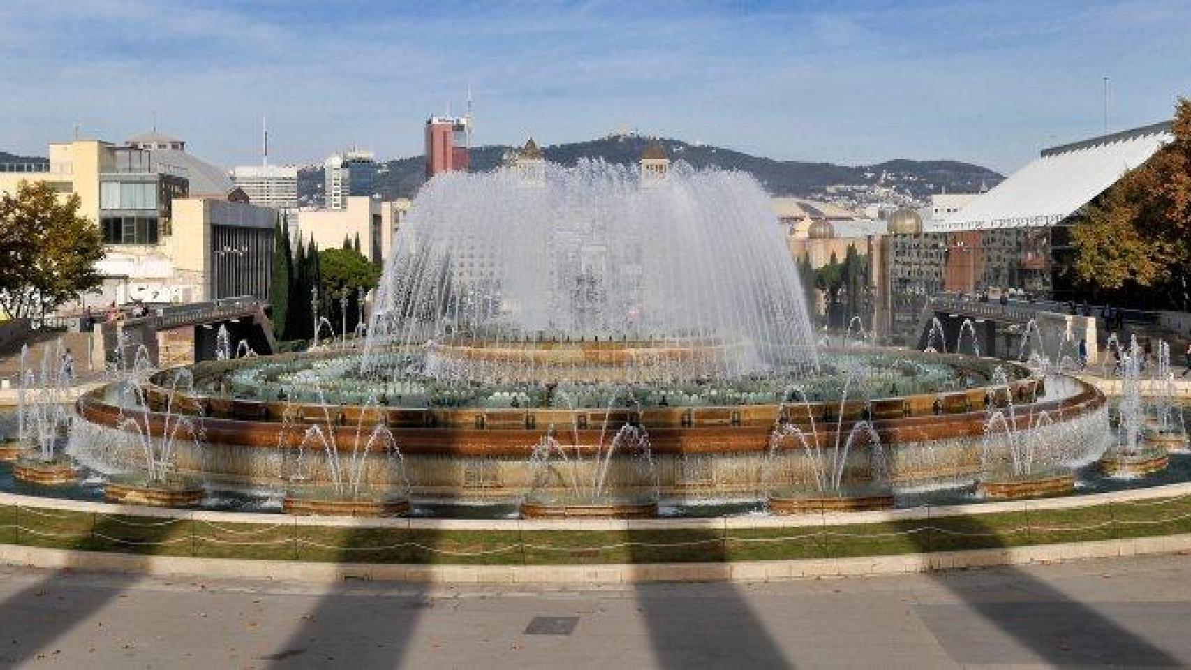 Barcelona reabrirá las fuentes ornamentales tras el fin de la sequía