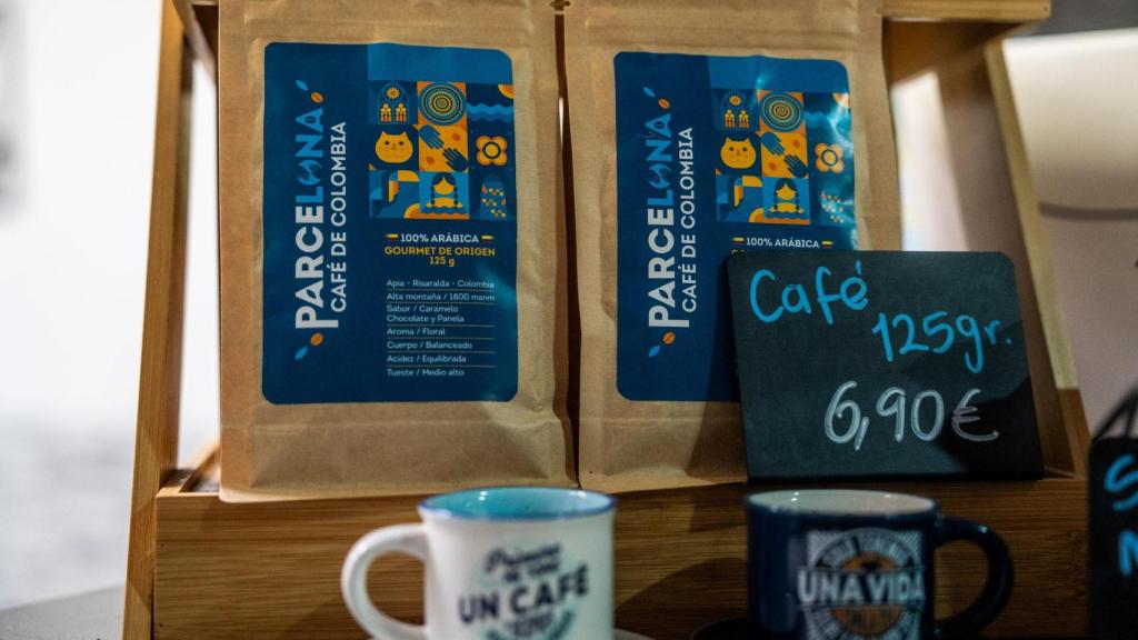 Cafè d'especialitat de la cafetería 'Parcelona' de Poblenou