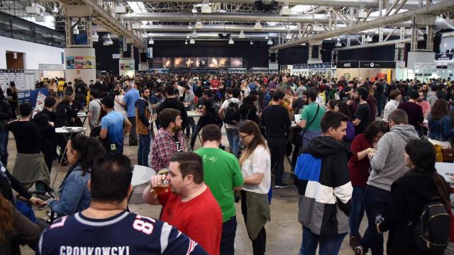 Una edición anterior del Barcelona Beer Festival