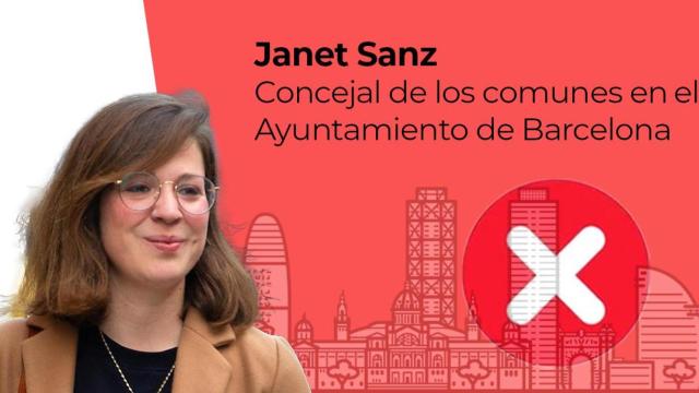 Janet Sanz, concejal de BComú