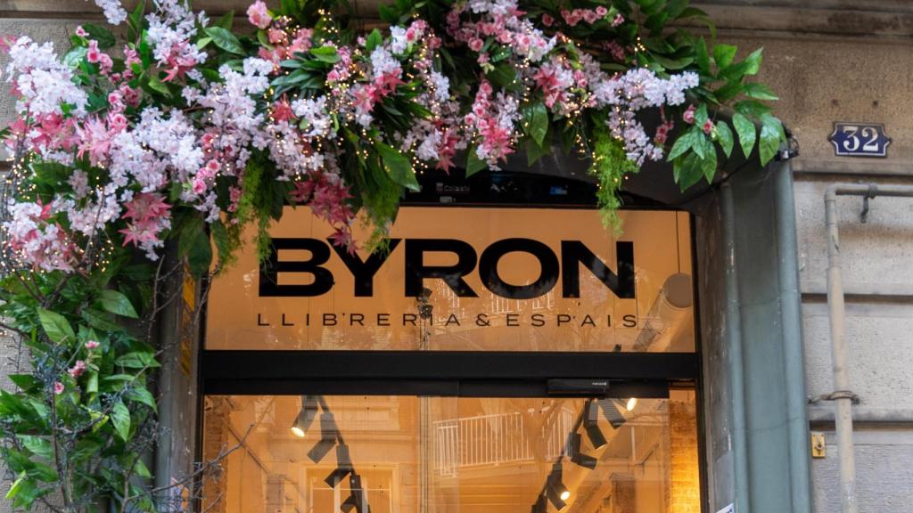Façana de la Llibreria Byron