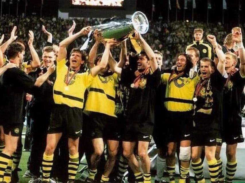 El Borussia Dortmund, campeón de Europa de 1997