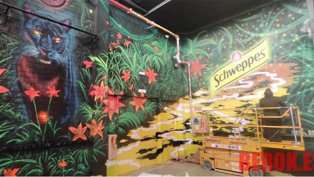 Decoración con pintura mural