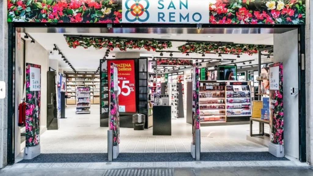 Una tienda de Perfumerías San Remo en Barcelona