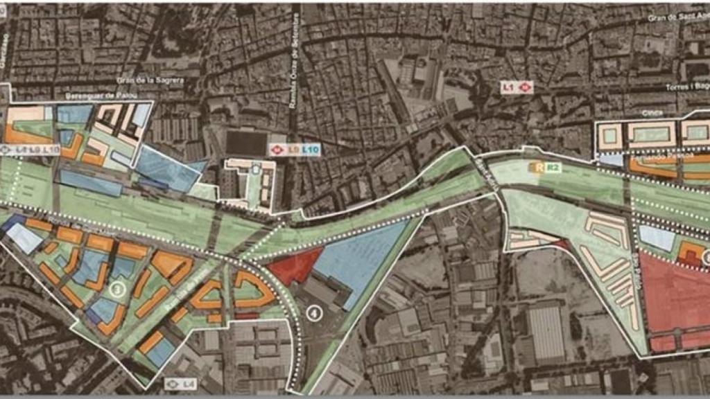 Projecte d'obres de la nova estació de La Sagrera