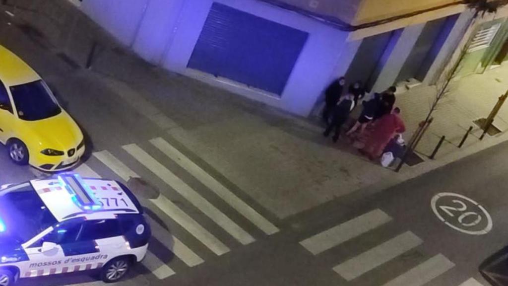 Actuación policial en un bar de la Florida de L'Hospitalet