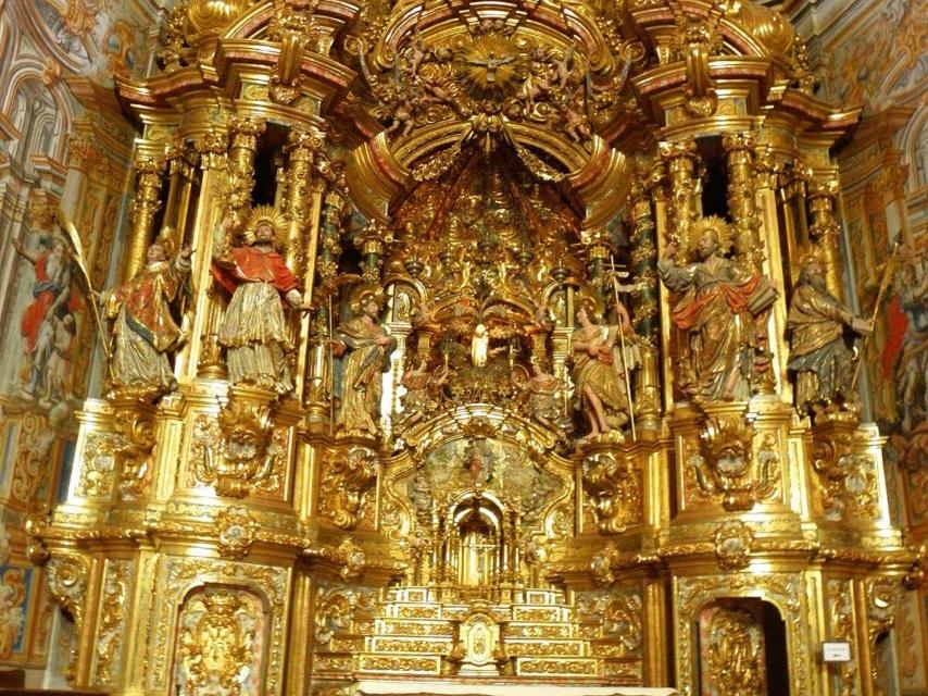 El retablo barroco del Miracle