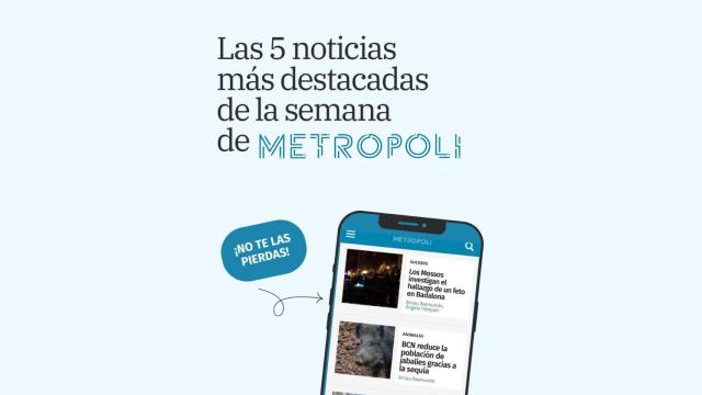 Estas son las cinco noticias más destacadas de la semana en Barcelona (y alrededores)