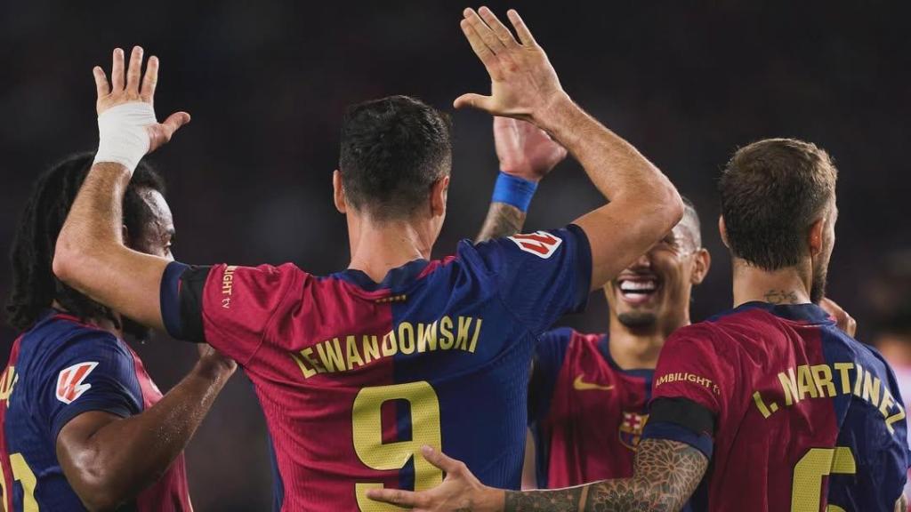 Lewandowski, con la mano vendada