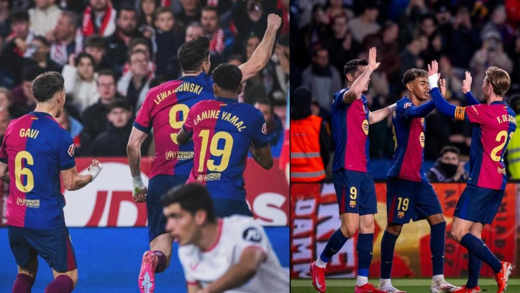 Gavi y De Jon también llevaron la mano vendada entre enero y febrero de 2025