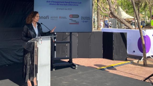 La directora general de Sanofi Iberia, Raquel Tapia