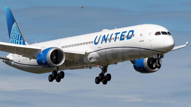 Un avión de United Airlines