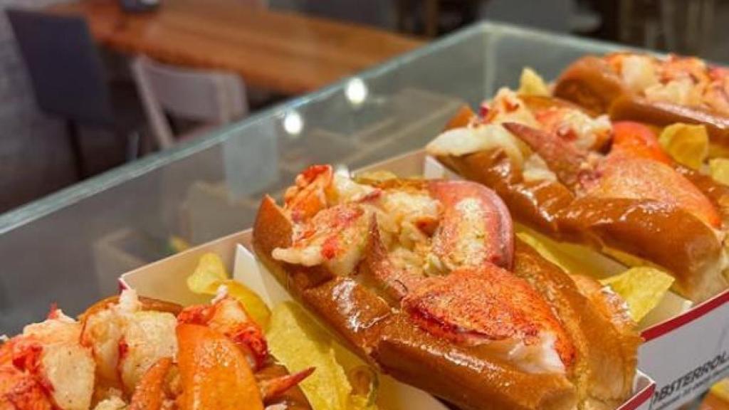 Brioches rellenos de The Lobster Roll