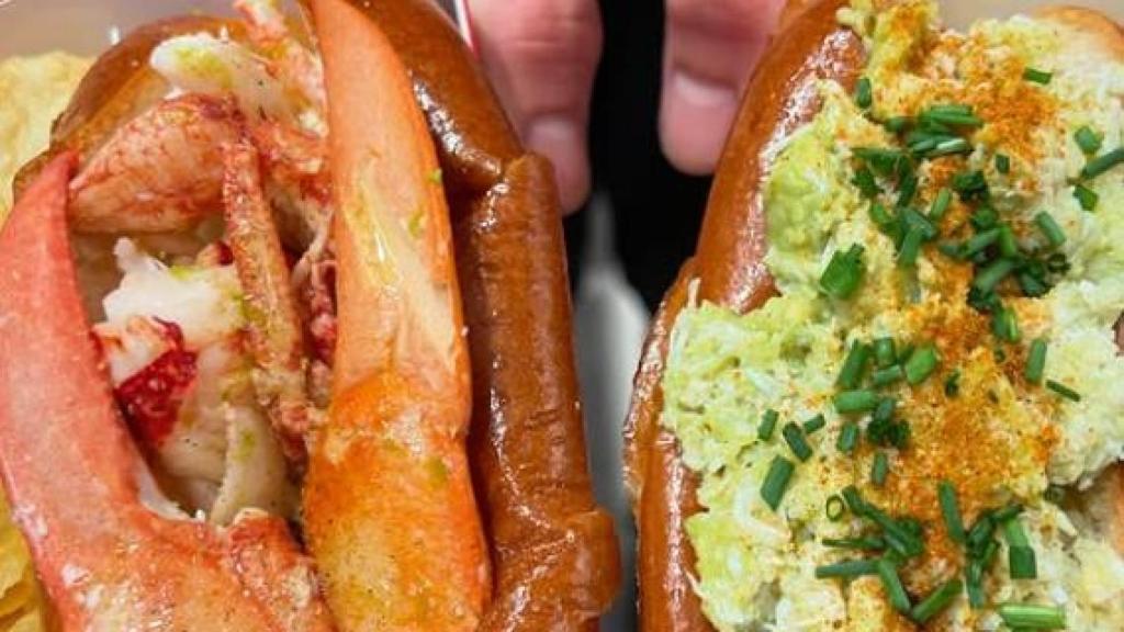 Bocadillos de brioche de The Lobster Roll Barcelona