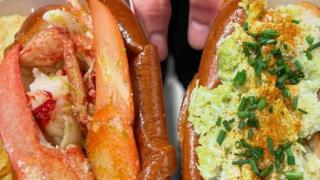 Bocadillos de brioche de The Lobster Roll Barcelona
