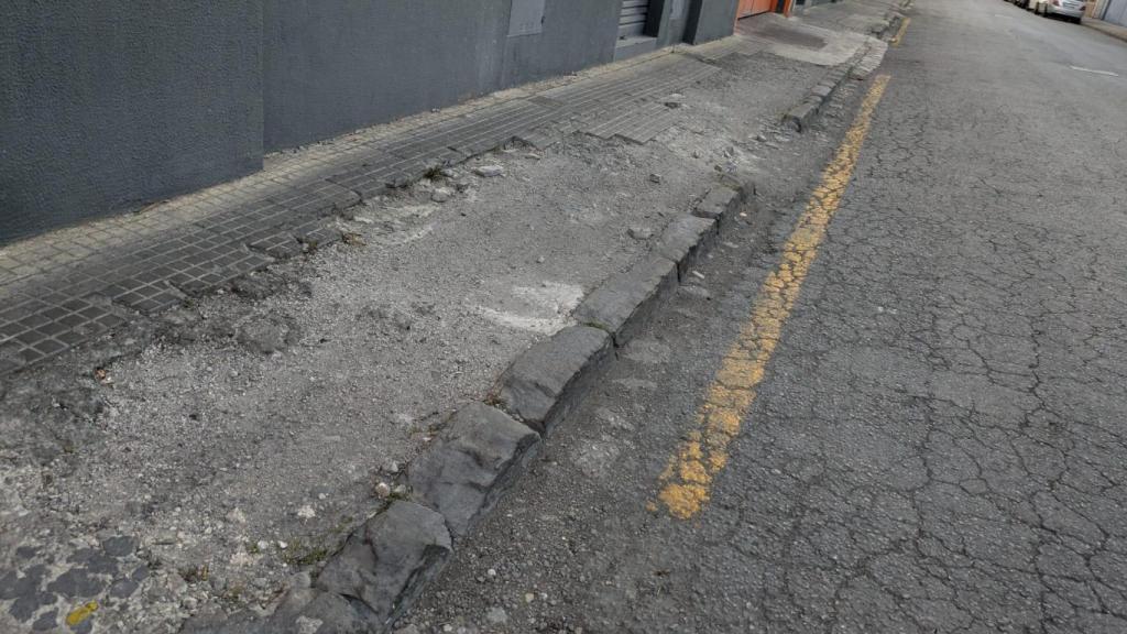 Calle en el barrio Urgoiti-Ponsich en El Prat