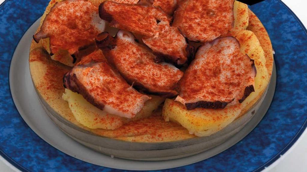 Pulpo, una de las tapas de Castelldefels