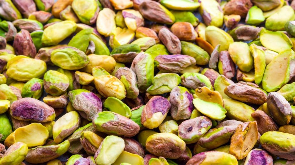 Pistachos en una imagen de archivo