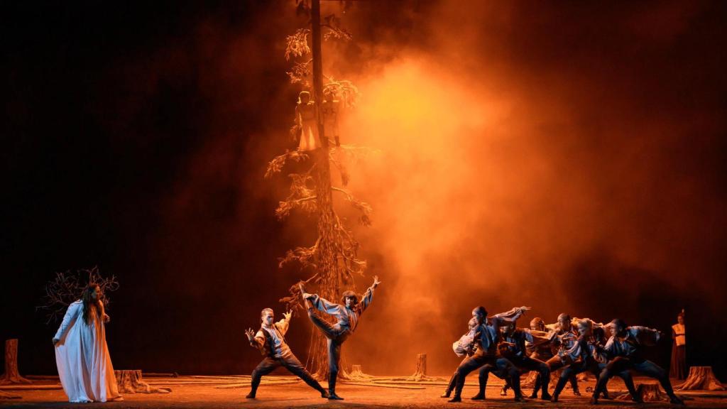 Escena de 'La Sonnàmbula' al Liceu