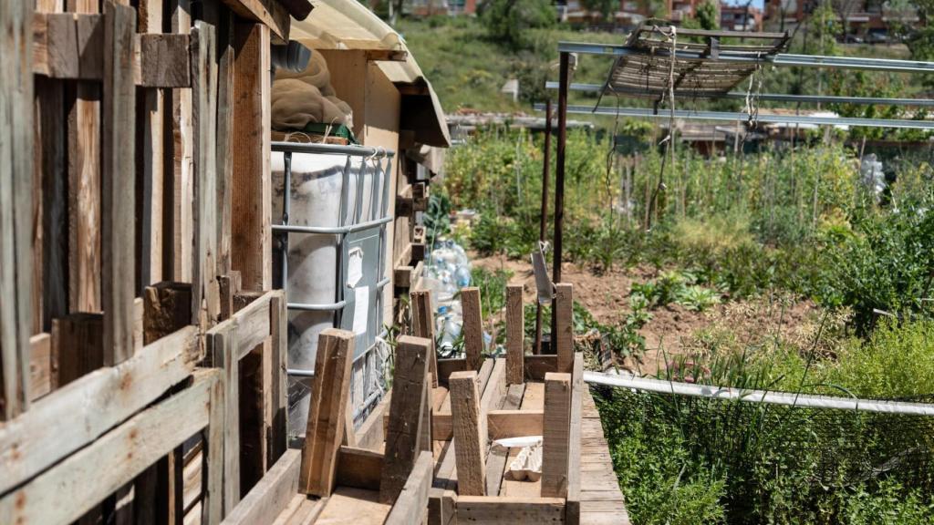 Cabana a la parcel·la de Can Cervera