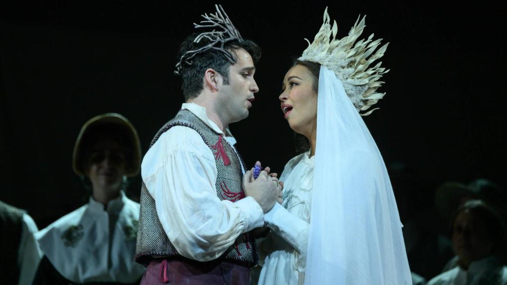 Una escena de 'La Sonnambula' en el Liceu