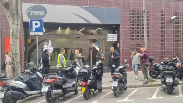 Los vigilantes de seguridad del metro de Barcelona vuelven a manifestarse por el plus salarial