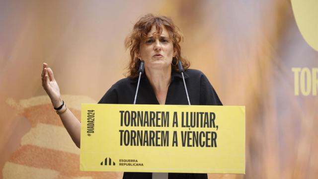 Archivo - La actual presidenta de la Federació de Barcelona de ERC y candidata a la reelección, Eva Baró, en una imagen de archivo
