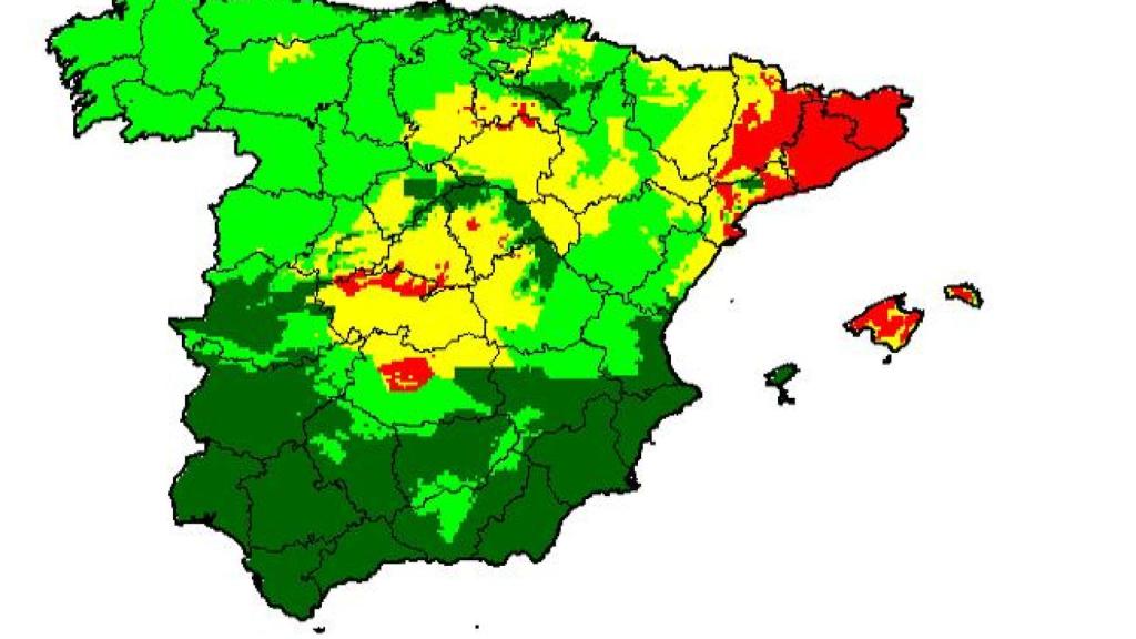 Mapa de previsió de pollen