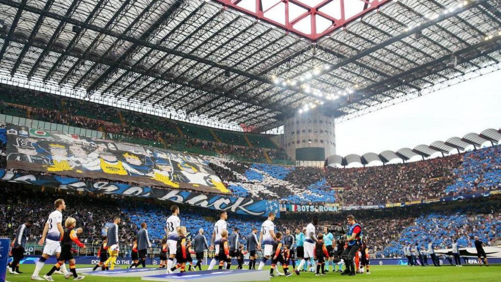 El Giusseppe Meazza, lleno