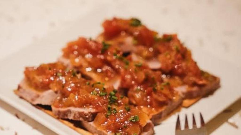 Imatge d'un dels plats de la taperia 'La Xula'