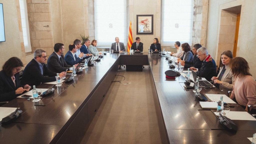 El comité de crisis del apagón eléctrico en Cataluña, presidido por Salvador Illa