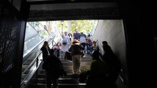 Imágenes del apagón en Barcelona