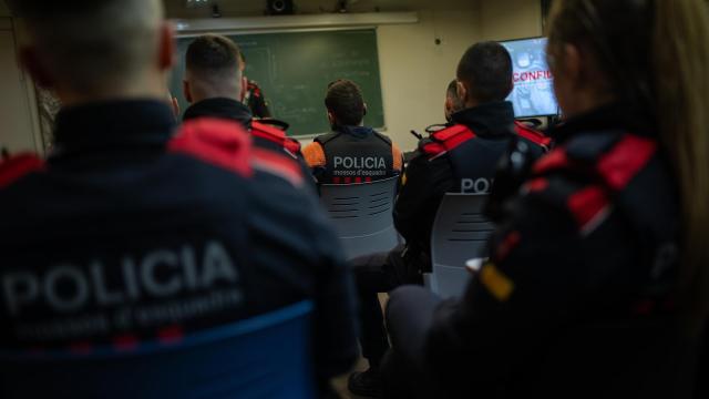 Operación de los Mossos d’Esquadra en Barcelona