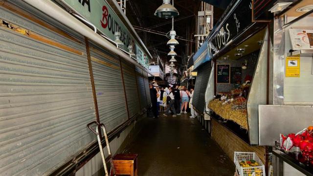 El apagón del 28 de abril de 2025 en la Boqueria de Barcelona