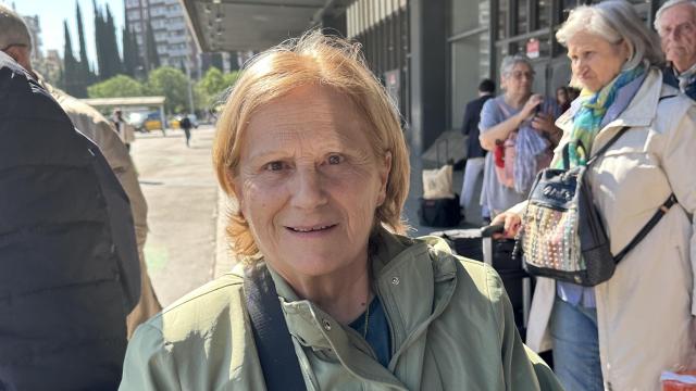 Puri, de 81 años y atrapada nueve horas en un tren durante un viaje organizado