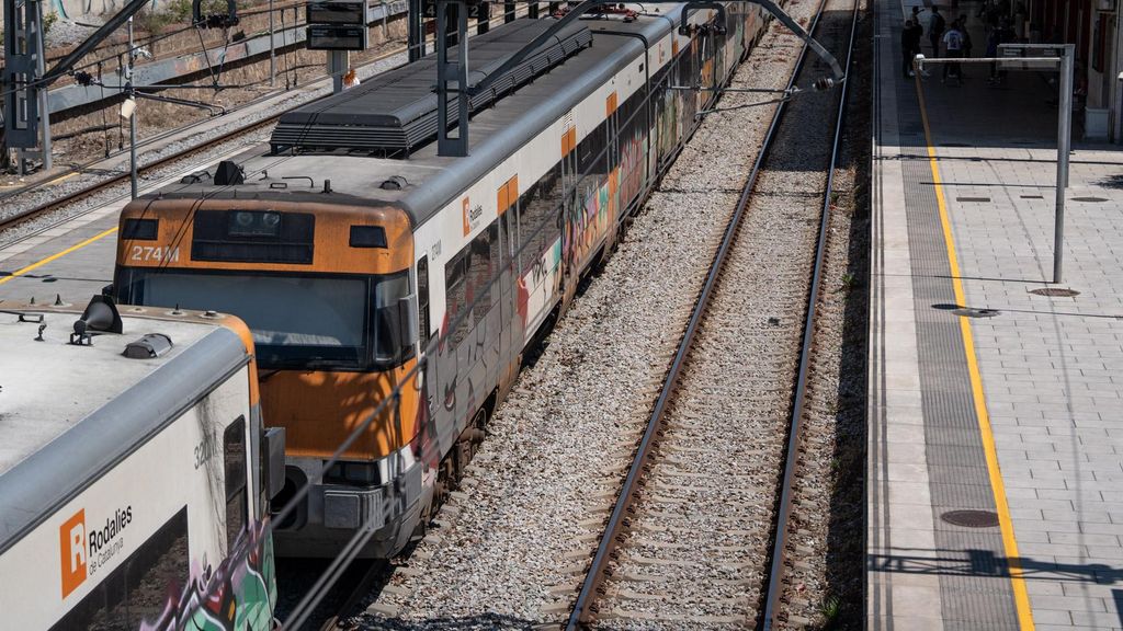 Imatge d'arxiu d'una estació de Rodalies